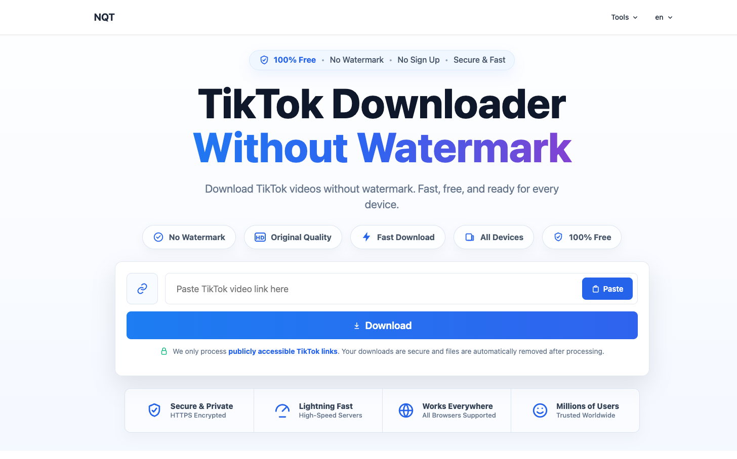 TikTok Downloader – Download Video Không Watermark, Story, Slideshow, MP3 & Douyin - ảnh 3